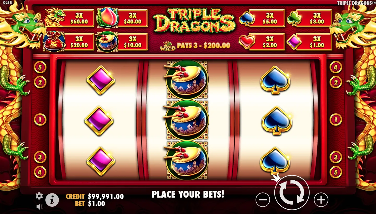 Triple Dragons screen 4