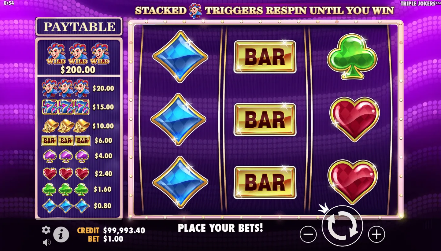 Triple Jokers screen 5