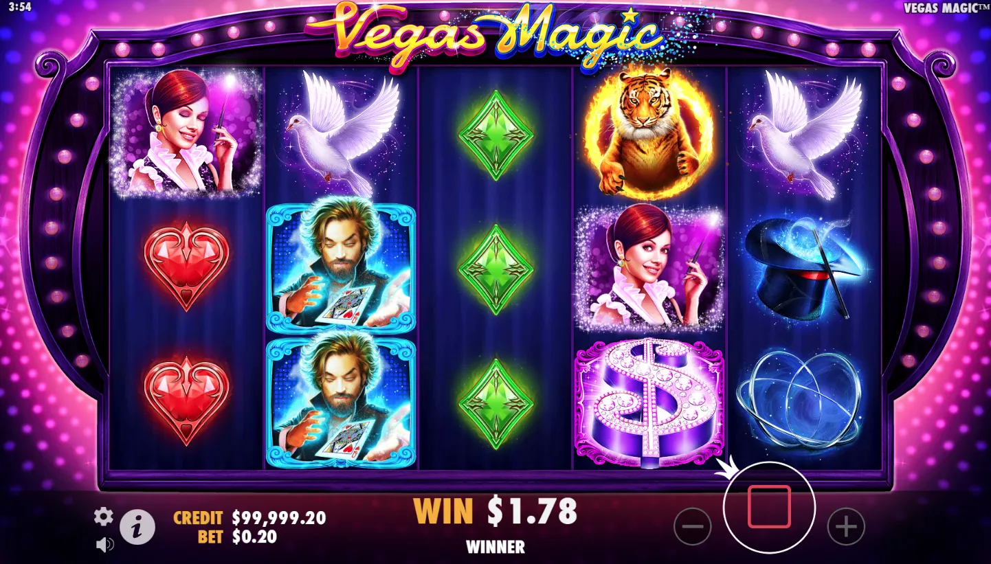 Vegas Magic screen 3