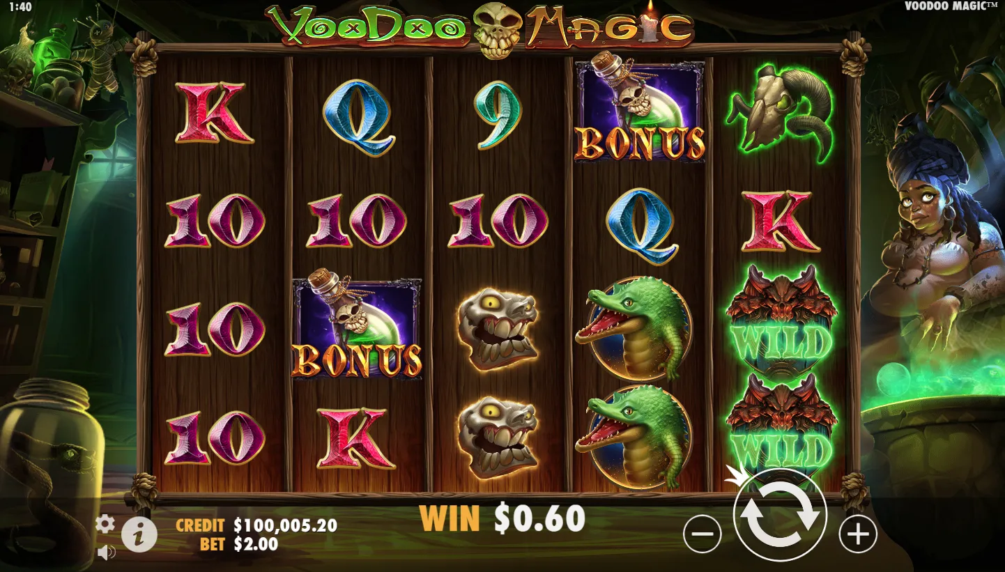 Voodoo Magic screen 2