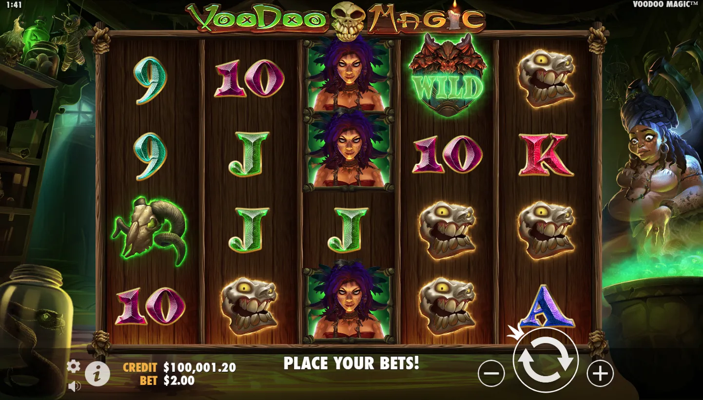 Voodoo Magic screen 3