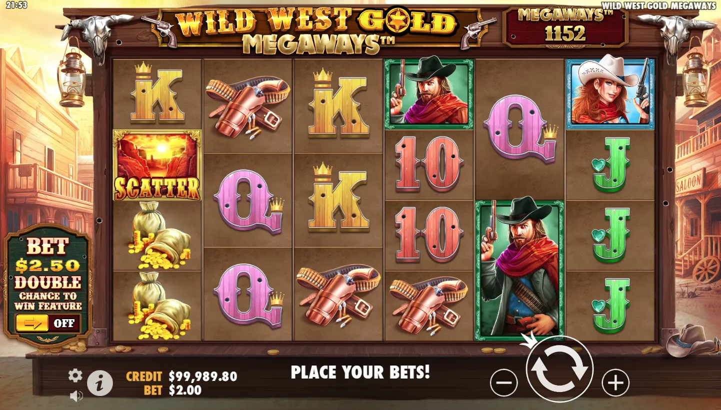 Wild West Gold Megaways screen 5