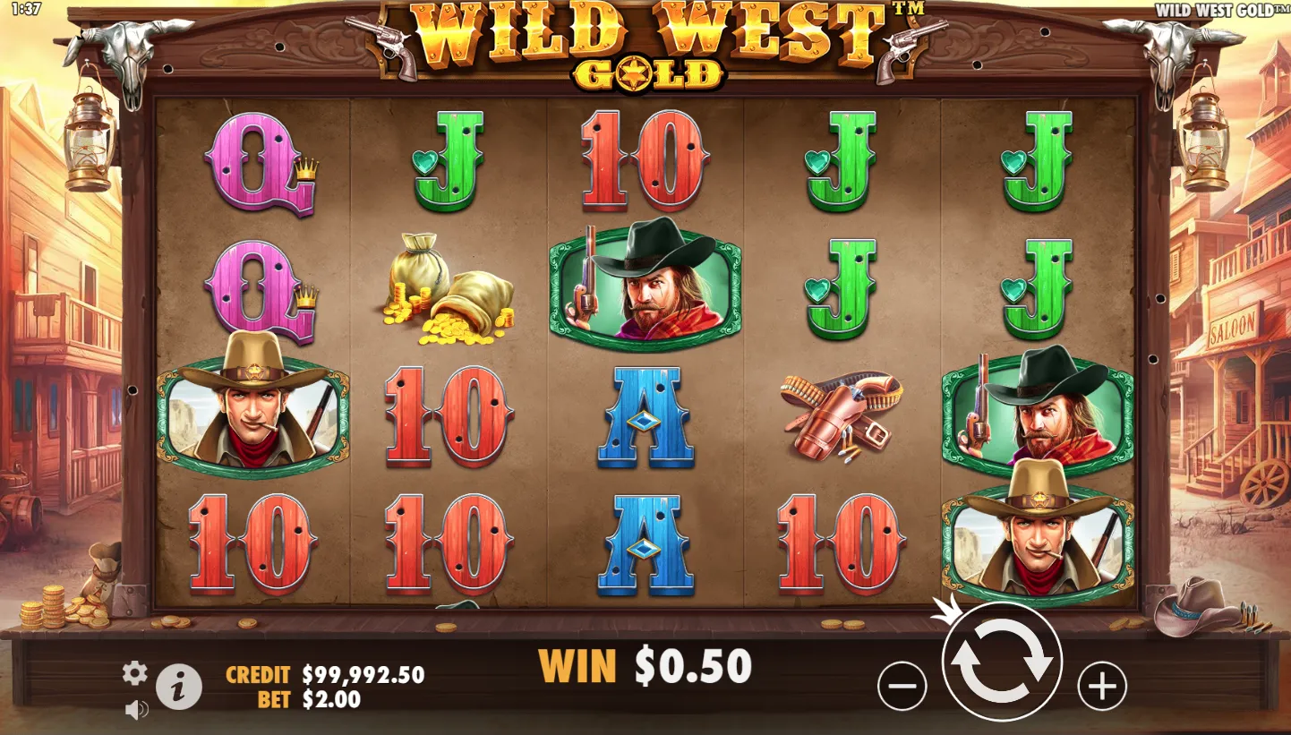 Wild West Gold screen 2