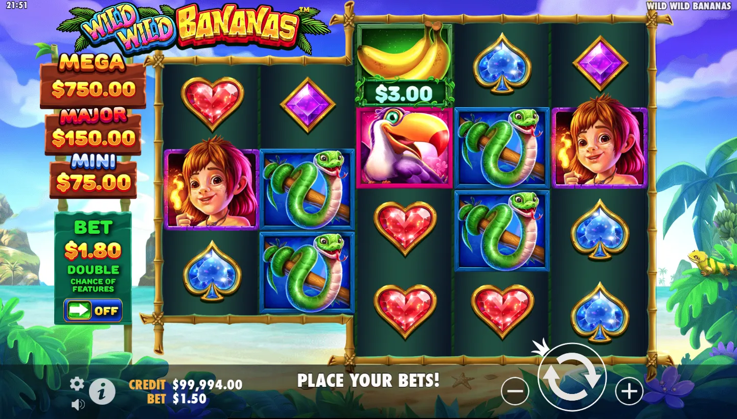 Wild Wild Bananas screen 2