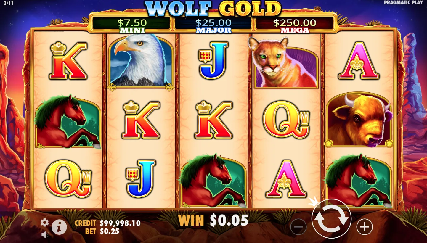 Wolf Gold screen 4