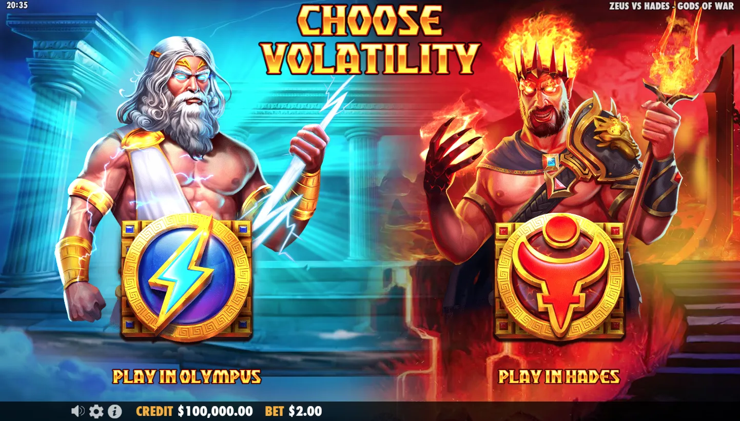 Zeus vs Hades - Gods of War screen 2