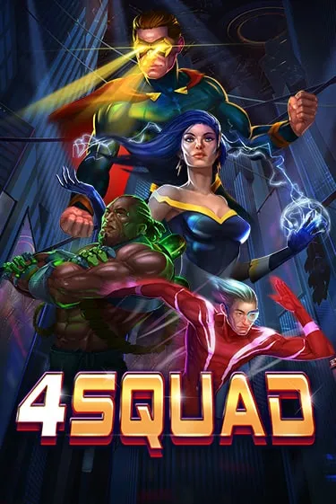 4Squad by Red Tiger Slot Game Logo 