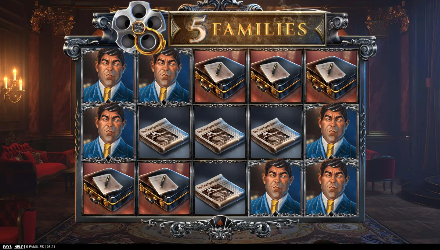 5 Families screen 5