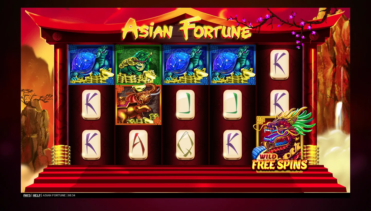 Asian Fortune screen 4