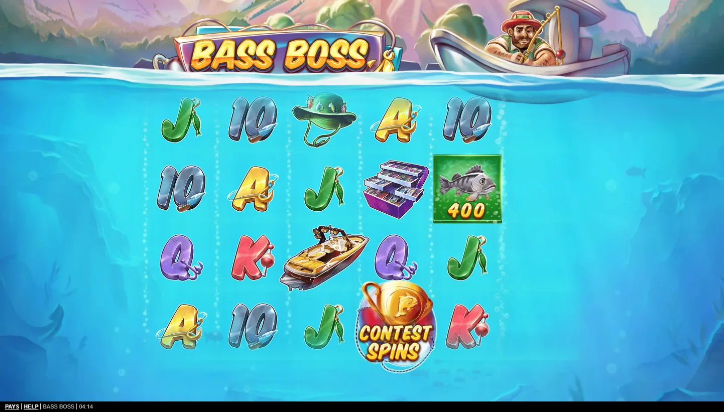 Bass Boss screen 3