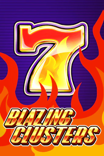 Blazing Clusters Slot Game Logo by Red Tiger