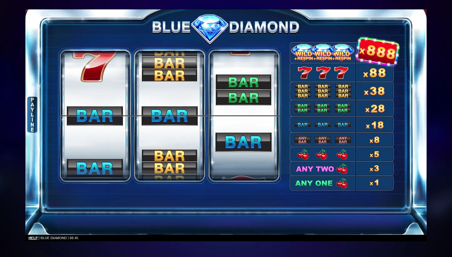 Blue Diamond screen 5