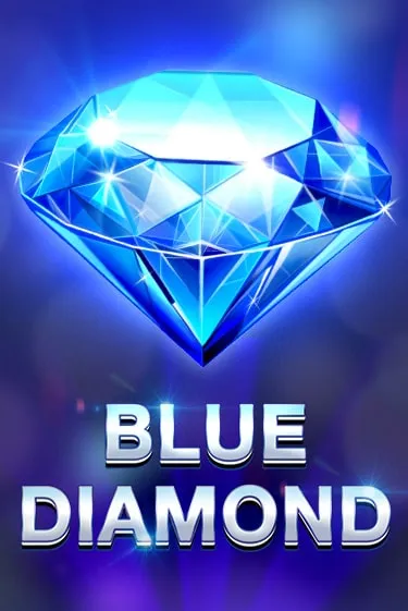 Blue Diamond Slot Game Logo by Red Tiger