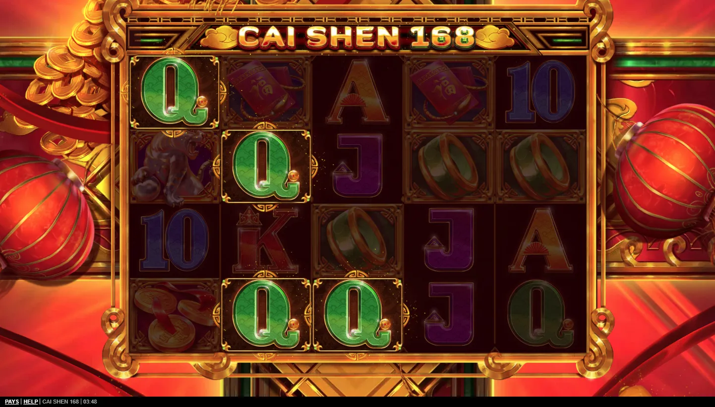 Cai Shen 168 screen 2