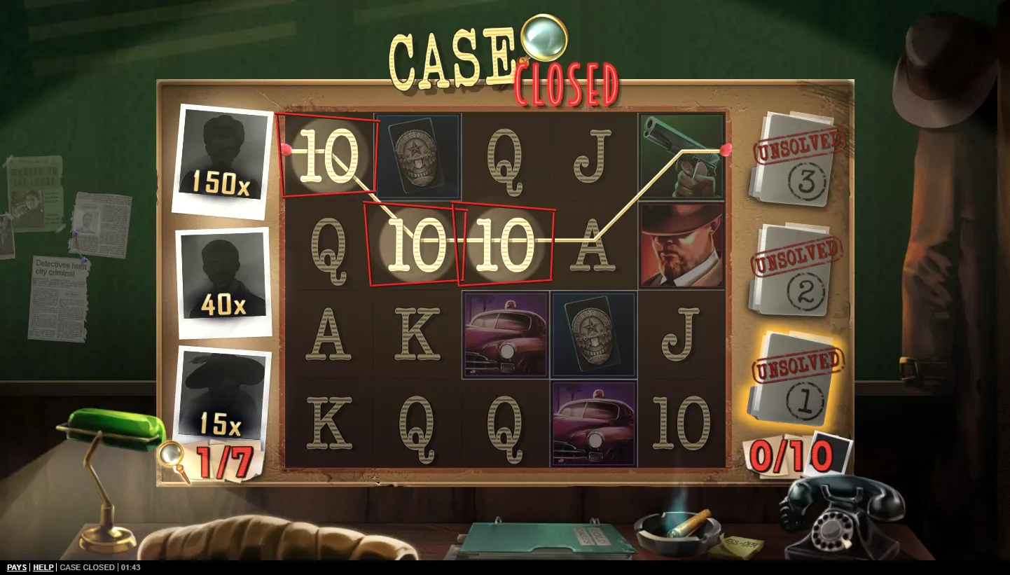 Case Closed screen 3