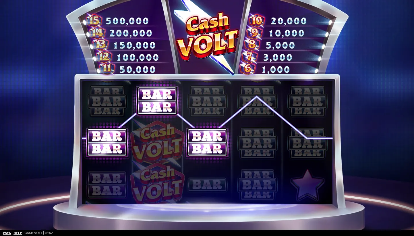 Cash Volt screen 2