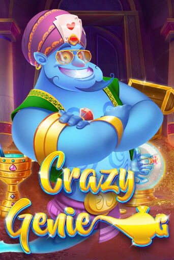 Crazy Genie Slot Game Logo by Red Tiger