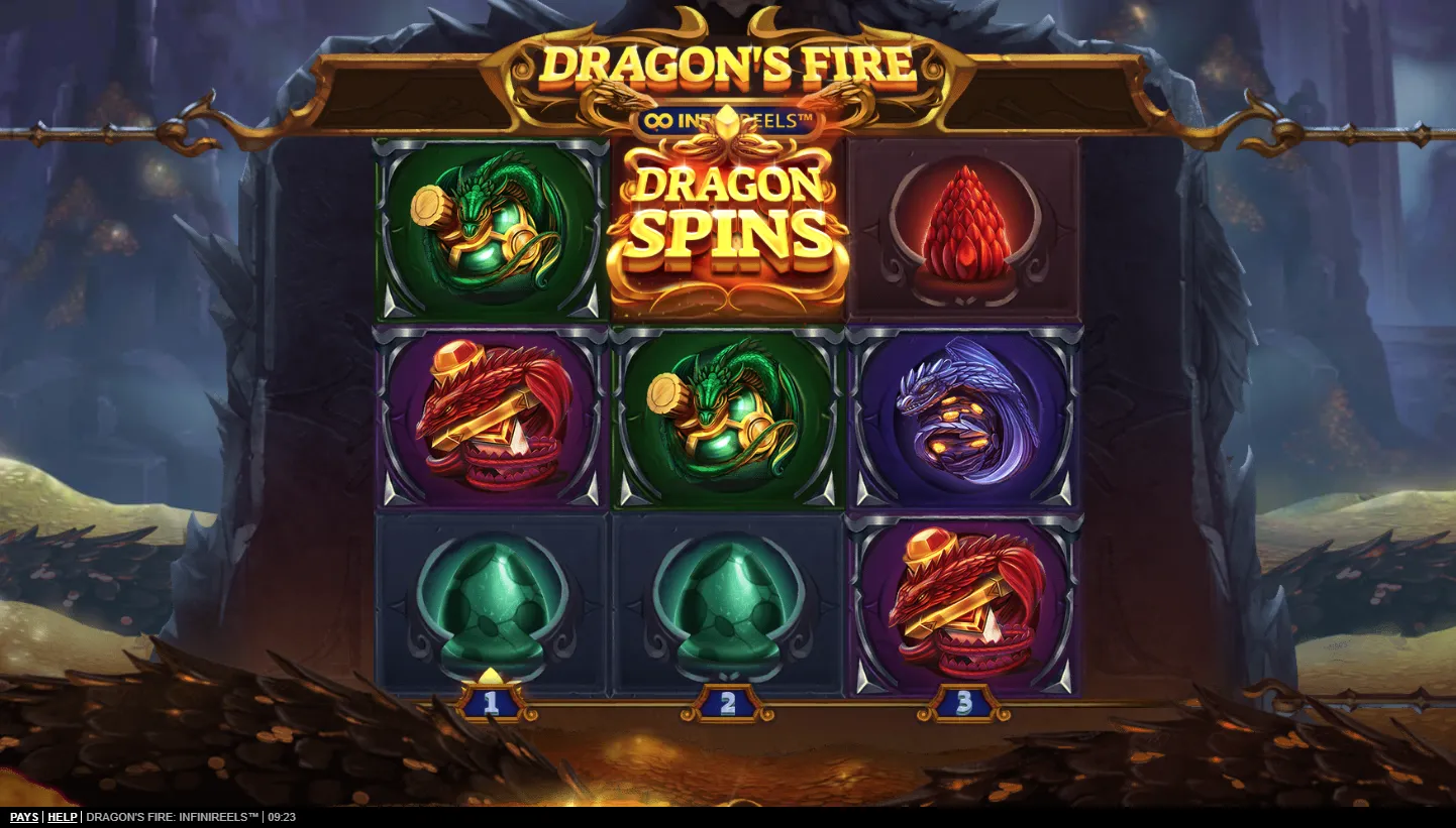 Dragons Fire Infinireels screen 2