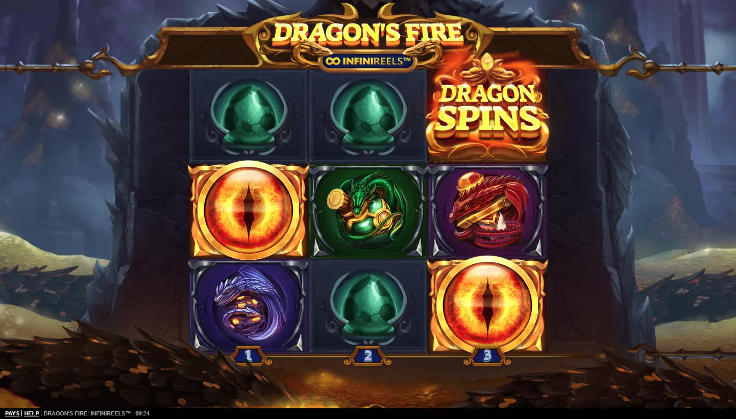 Dragons Fire Infinireels screen 3