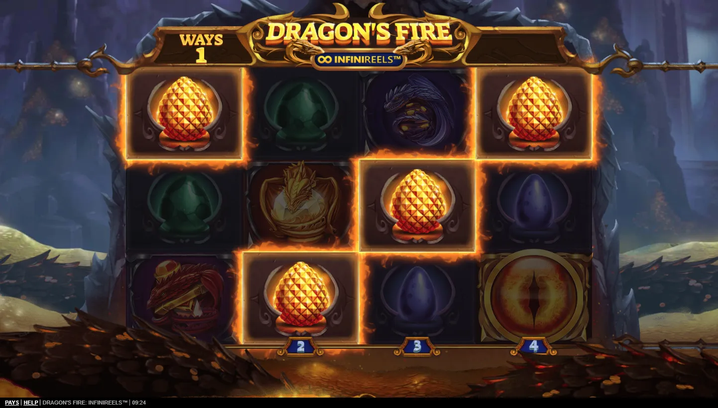 Dragons Fire Infinireels screen 5