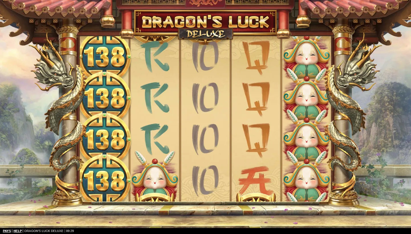 Dragons Luck Deluxe Demo Play 