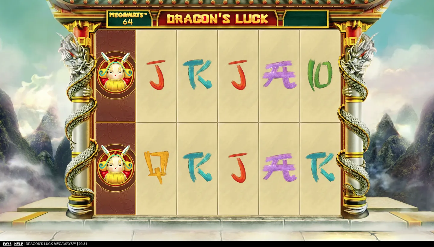 Dragon's Luck Megaways screen 3