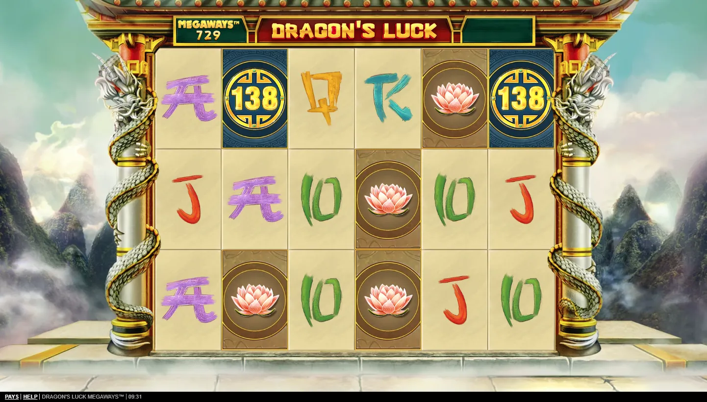 Dragon's Luck Megaways screen 4