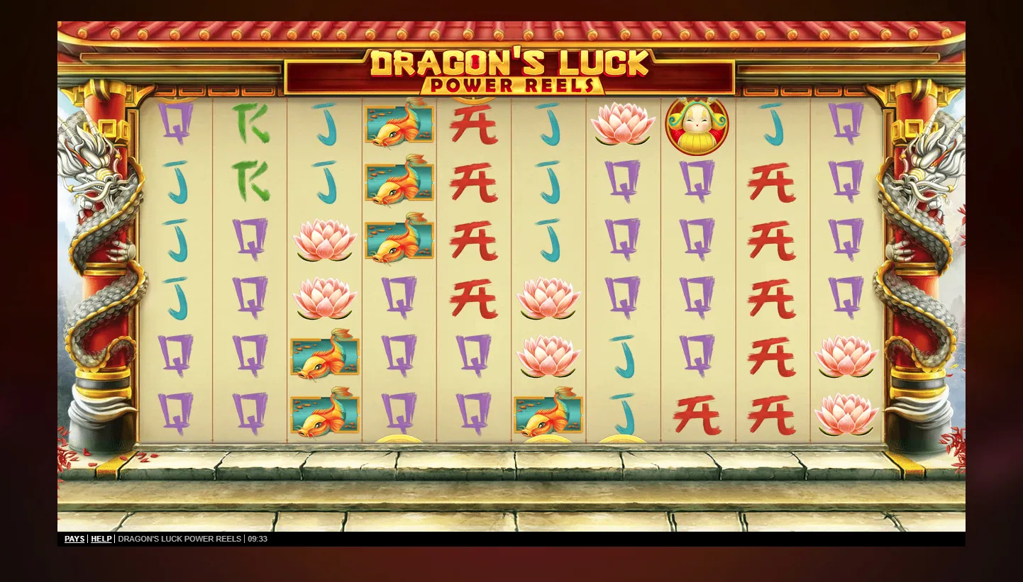 Dragon's Luck Power Reels screen 3