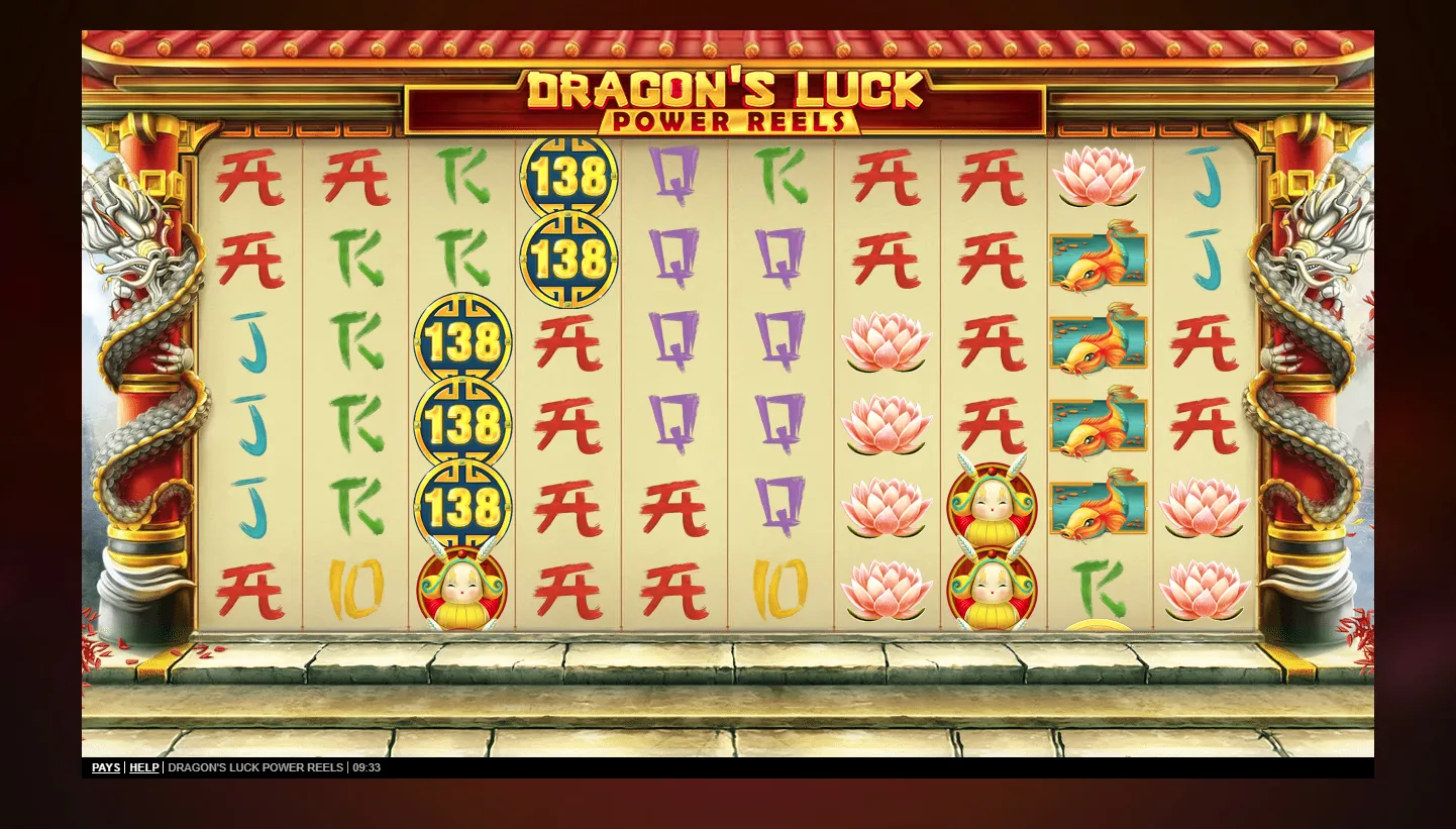 Dragon's Luck Power Reels screen 5