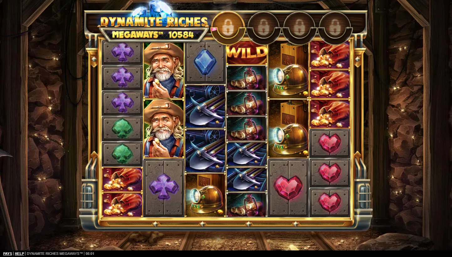 Dynamite Riches Megaways Demo Play 