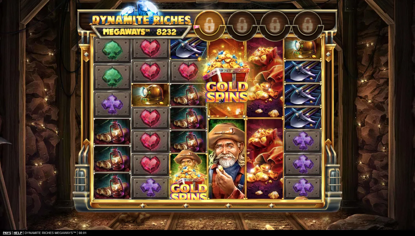 Dynamite Riches Megaways screen 2