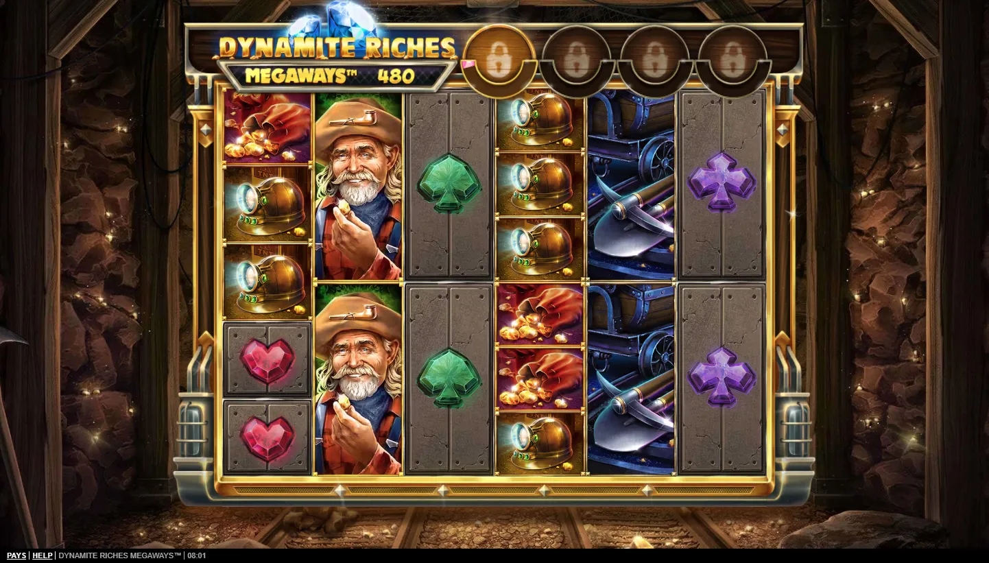 Dynamite Riches Megaways screen 3