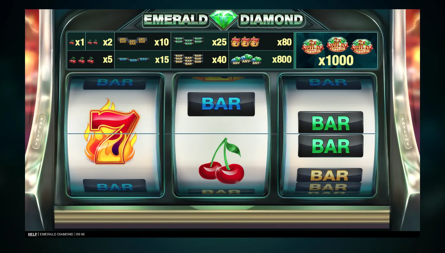 Emerald Diamond screen 3