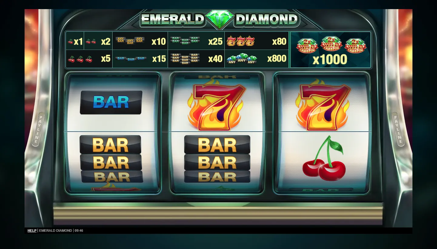 Emerald Diamond screen 4