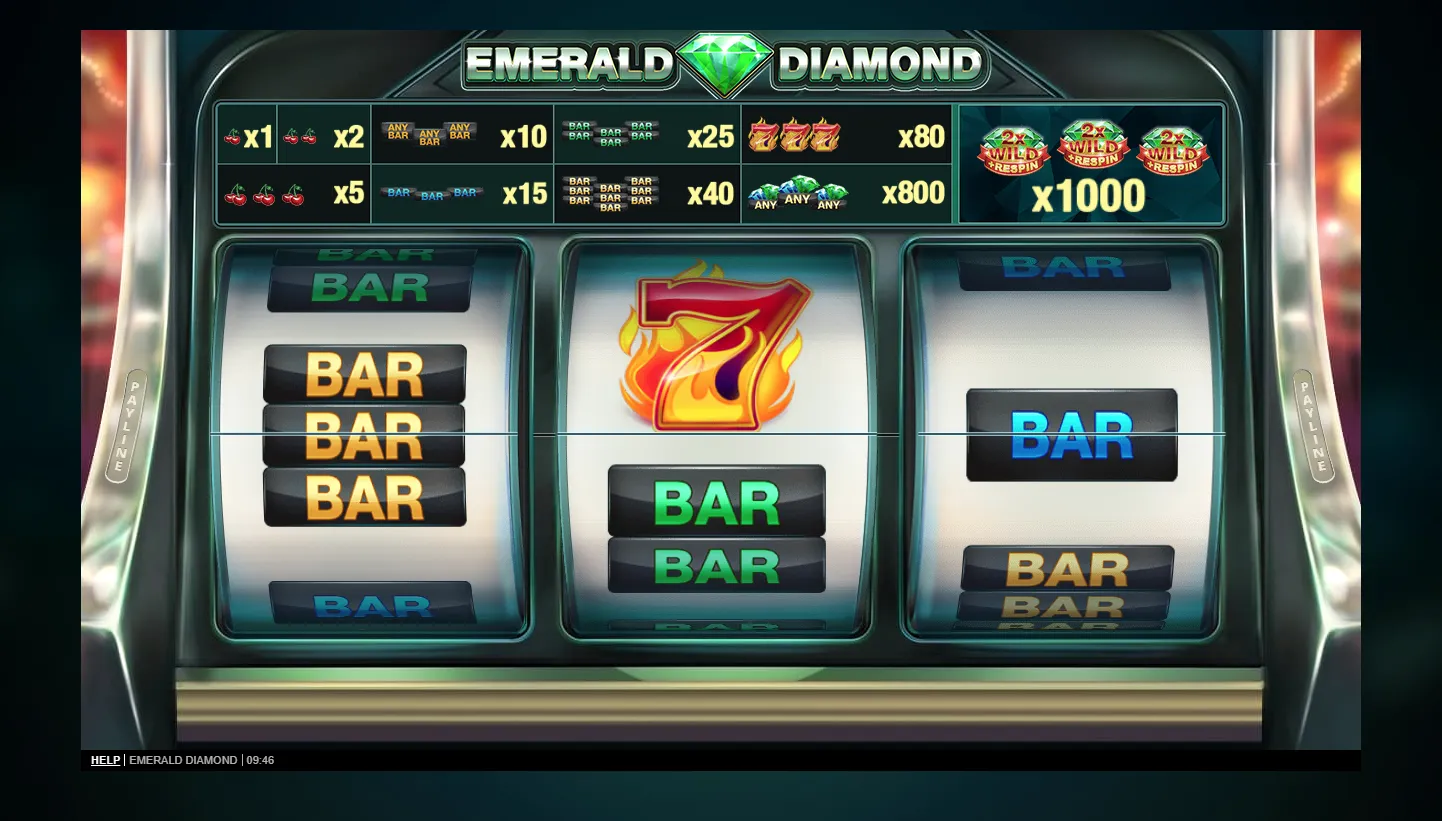 Emerald Diamond screen 5