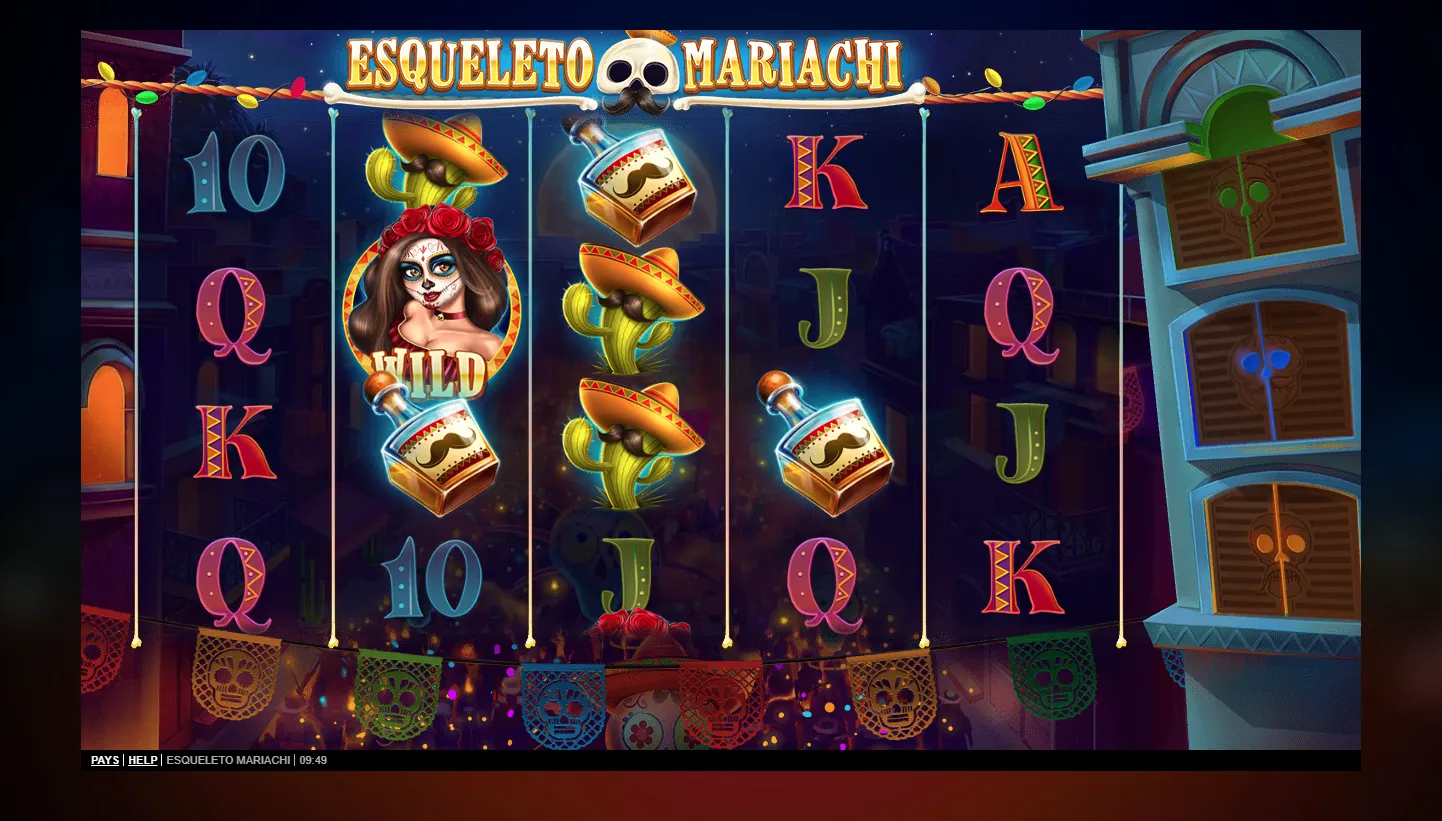 Esqueleto Mariachi screen 2