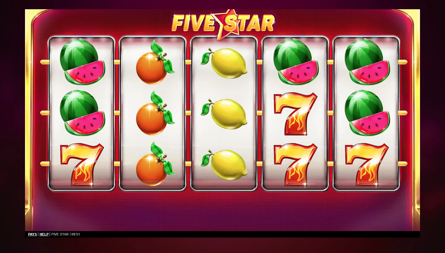 Five Star screen 4