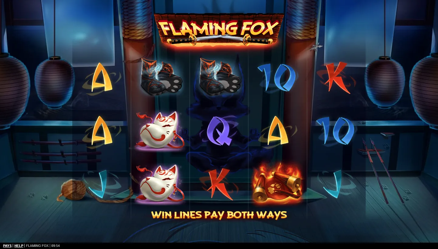 Flaming Fox screen 2