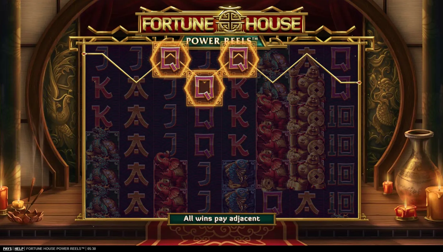 Fortune House Power Reels screen 2