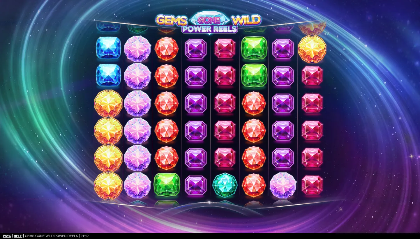 Gems Gone Wild Power Reels Demo Play 