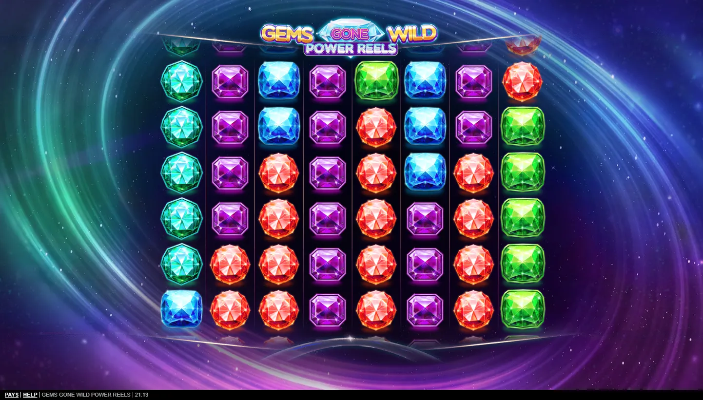 Gems Gone Wild Power Reels screen 5