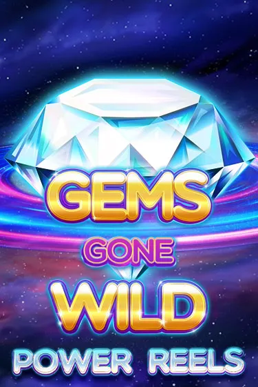 Gems Gone Wild Power Reels Slot Game Logo by Red Tiger