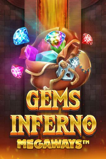 Gems Inferno Megaways by Red Tiger Slot Game Logo 