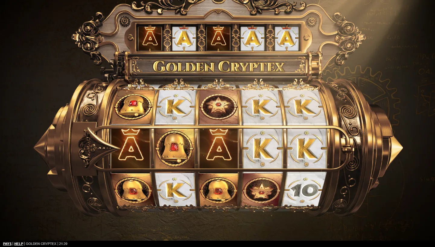 Golden Cryptex screen 2