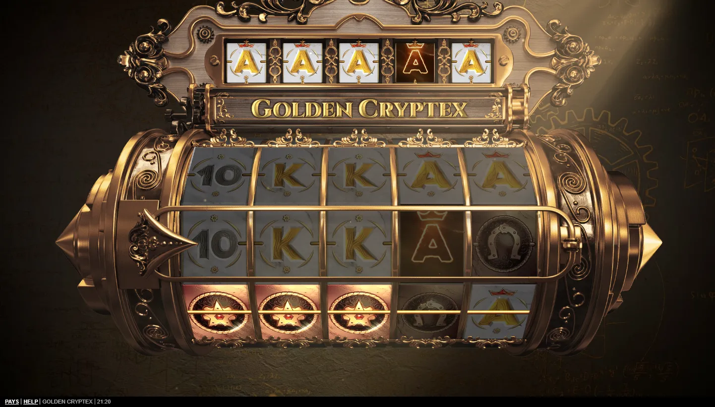 Golden Cryptex screen 5