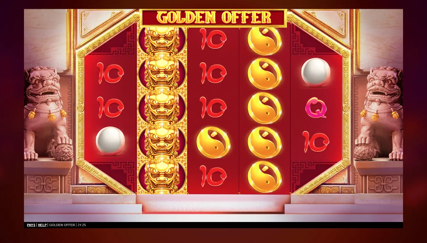 Golden Offer screen 3