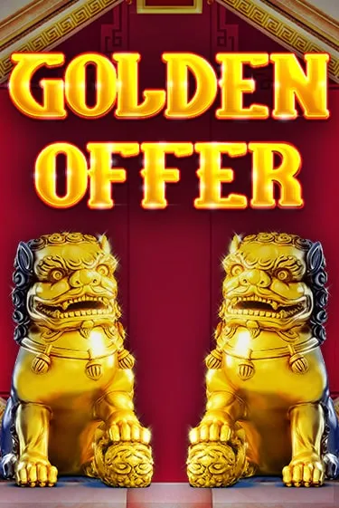 Golden Offer Slot Game Logo by Red Tiger