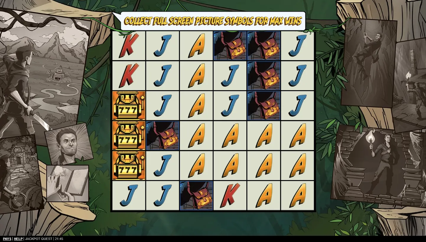 Jackpot Quest screen 2