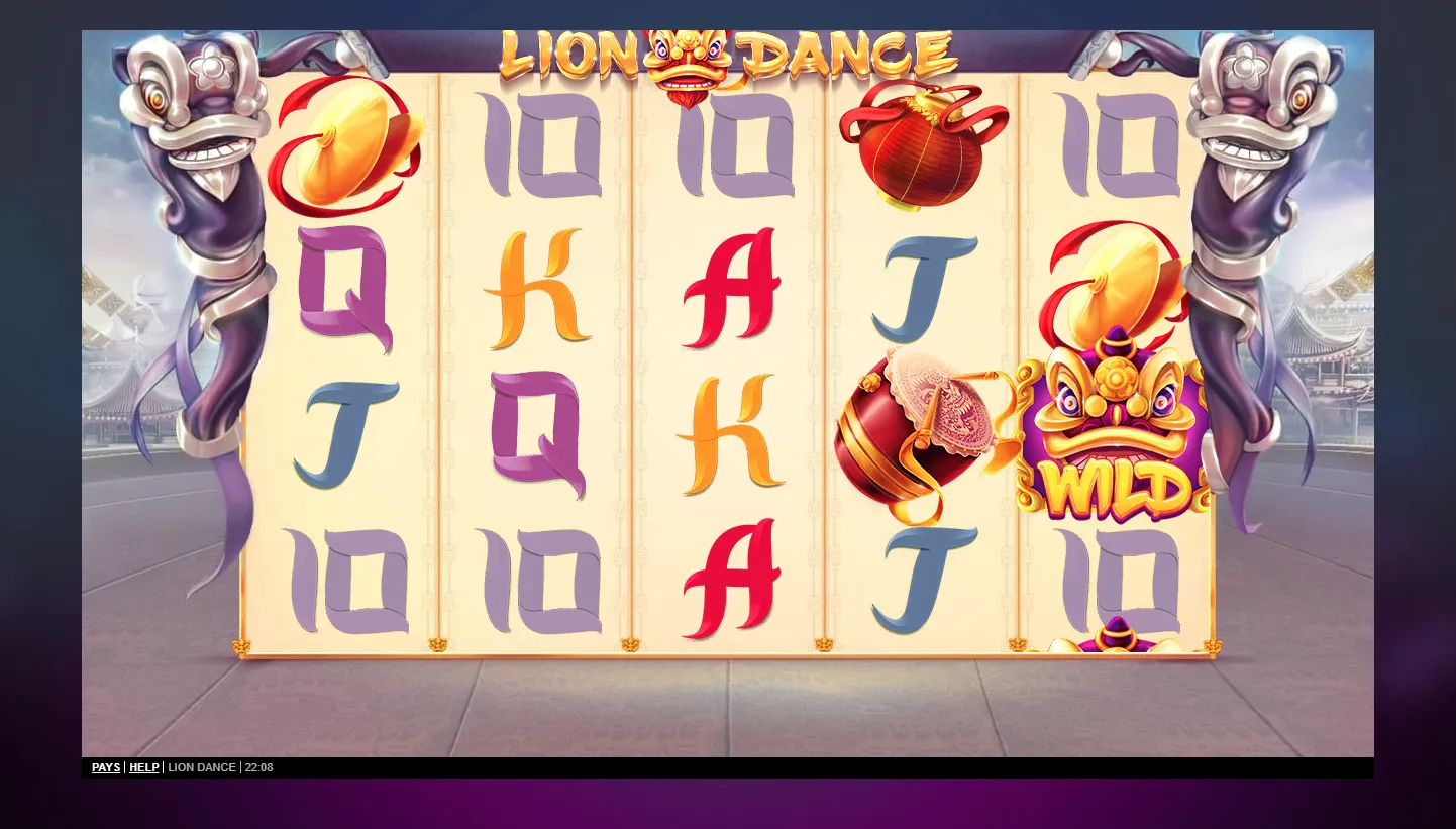 Lion Dance screen 2