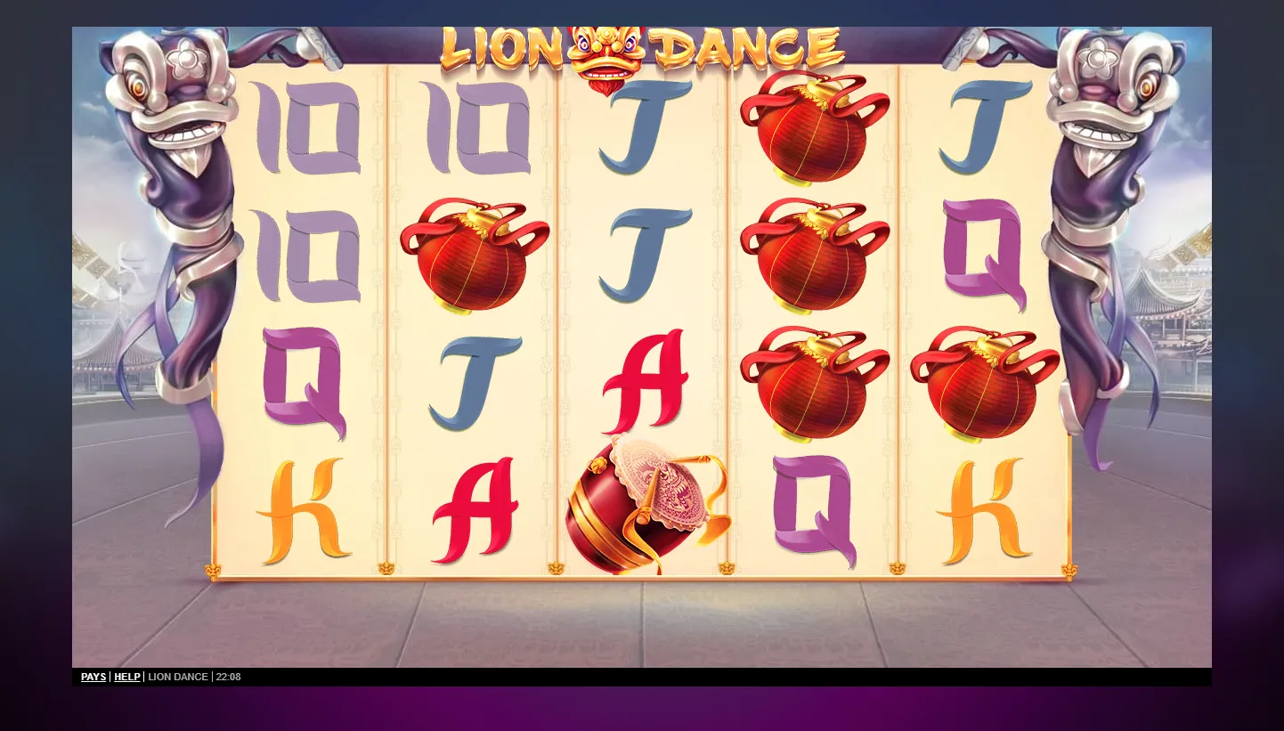 Lion Dance screen 3